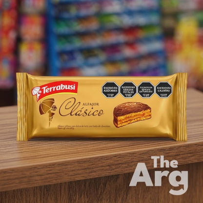 Terrabusi Chocolate Alfajores with Dulce de Leche 6 Pack 300g / 10.5 oz