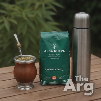 Alba Nueva Tradicional Yerba Mate 500g / 1.1 lb | Authentic Argentine Mate Tea