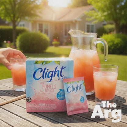 Jugo en polvo Clight sabor pomelo rosado sin azúcar (caja de 20) 160 g / 5,6 oz