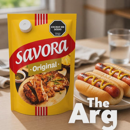 Savora Classic Yellow Mustard 500g / 17.6 oz