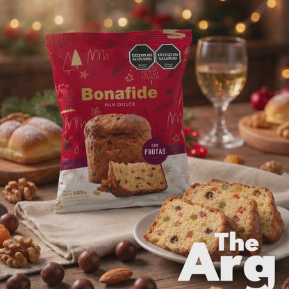 Bonafide Sweet Bread with Candied Fruits 400 g / 14.1 oz | Traditional Argentine Holiday Bread