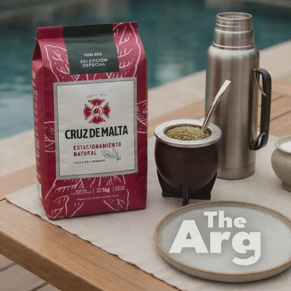 Cruz de Malta Yerba Mate 1kg – Naturally Aged Traditional Blend