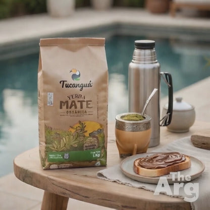 Tucanguá Organic Yerba Mate – 1 kg (2.2 lb) Premium Argentine Mate