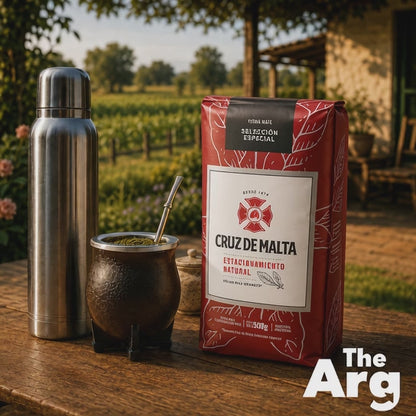 Cruz Malta Yerba Mate Estacionamiento Natural 500g / 1.1 lb