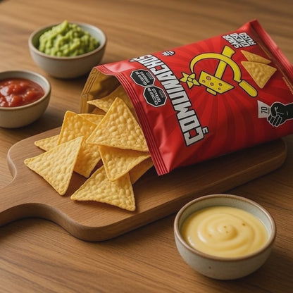 Comunachos Russian Cheese Nachos by Maixanas – Gluten-Free Argentine Snack (70 g)