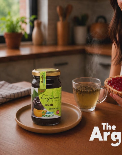 Las Quinas Plum Marmalade Jam | No Sugar Added, Gluten Free, 420 g