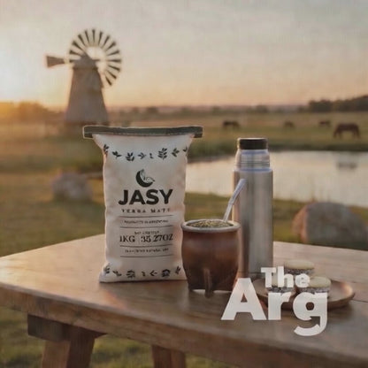JASY Yerba Mate Tea – Agroecological, 24-Month Aged, Unsmoked