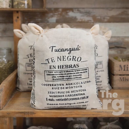 Tucanguá Loose Leaf Black Tea – Premium Argentine Tea in Artisan Canvas Bag | 250 g