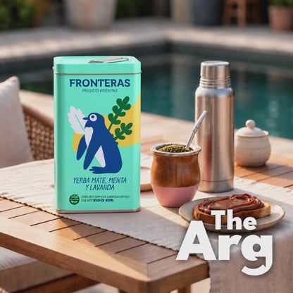 Fronteras Blends Mint & Lavender Yerba Mate in Tin 500g