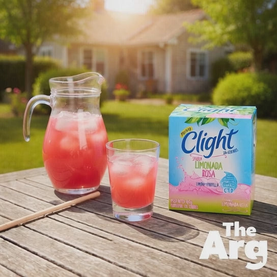 Clight Pink Lemonade Powdered Juice Sugar Free 160g (Box of 20)