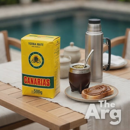 Canarias Yerba Mate Traditional 500g | Uruguayan Style Fine Cut Mate Tea