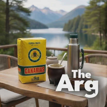 Canarias Yerba Mate Traditional 1kg | Premium Uruguayan Style Mate Tea