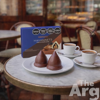 Havanna Havannets Triple Chocolate 270g (6 Units) | Dulce de Leche Chocolate Bites