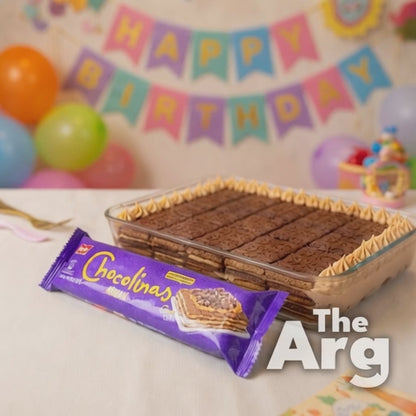 Chocolinas Chocolate Cookies Pack of 3 – Classic Argentine Chocolate Biscuits (3 x 250g)