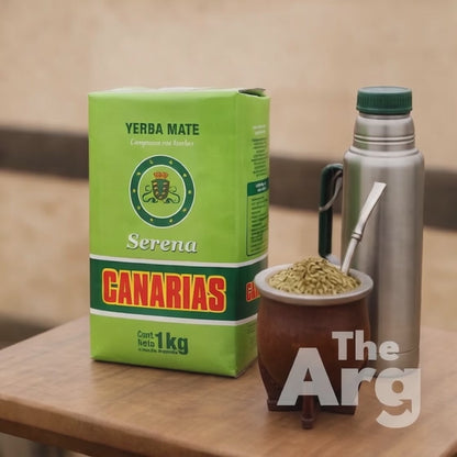 Canarias Serena Yerba Mate 1kg (2.2 lb) | Herbal Blend Uruguayan Style