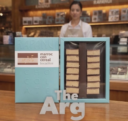 Rapanui Crispy Marroc Chocolate Box 275g | Argentine Peanut &amp; Chocolate Treat
