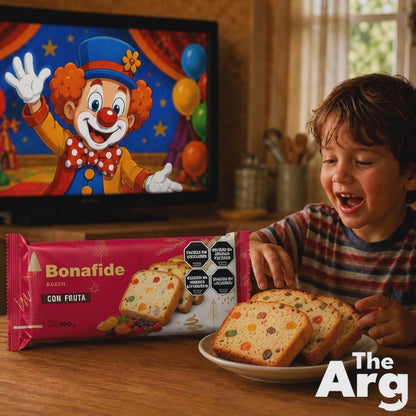 Bonafide Fruit Pound Cake 200g / 7.05oz | Argentine Fruit Cake