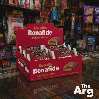 Bonafide Dulce de Leche Bocadito Bombón Box of 12 | Argentine Sweet Bites