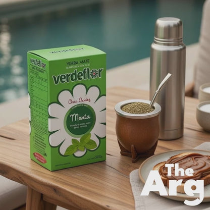 Verdeflor Mint Yerba Mate 500 g / 1.1 lb | Flavored Argentine Mate Tea