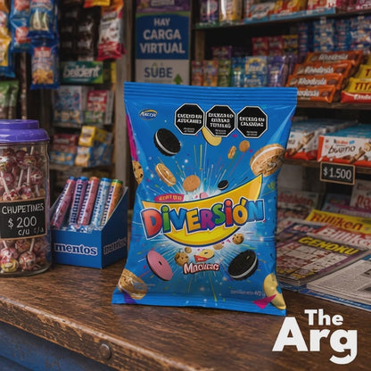 Arcor Diversion Assorted Cookies 400g / 0.88lb| Argentine Cookies
