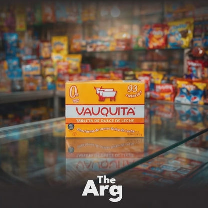 Vauquita Dulce de Leche Tablets Box (18 Units) – Gluten Free Argentine Milk Caramel Snack