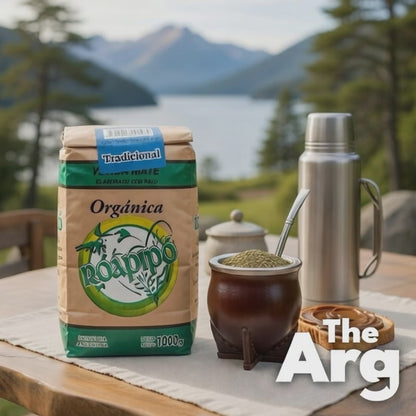 Roapipó Organic Yerba Mate Traditional 1kg (2.2 lb) | Argentine Mate Tea