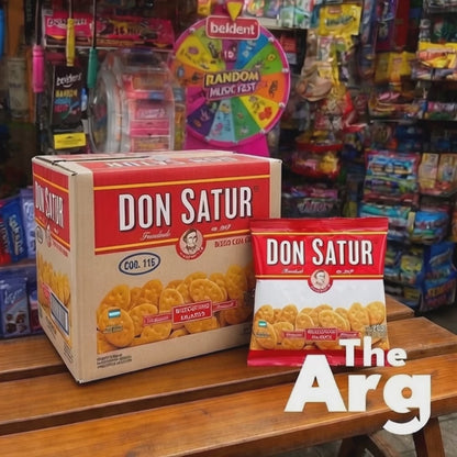 Don Satur Classic Salad Biscuits 200g (Box of 30) | Argentine Crackers