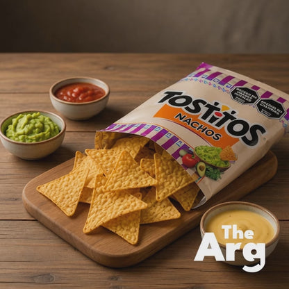 Tostitos Corn Chips Nacho Style Snacks 129g / 4.55oz