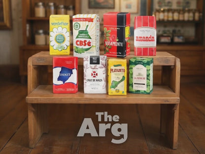 Argentine Yerba Mate Tasting Box – 8 Premium Brands (500g Each) | Traditional Mate Sampler Pack