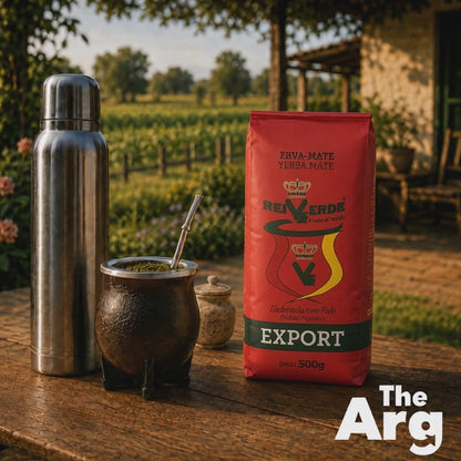 Yerba Mate Rei Verde Padron Argentino With Stems 500g | Argentine Mate Tea