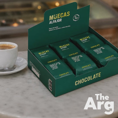 Muecas Plant Based Alfajores Box 12u | 720g / 1.58lb