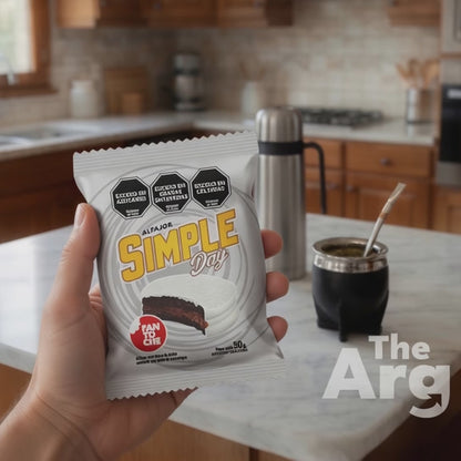 Fantoche Day Chocolate Alfajor with Dulce de Leche Filling 50g