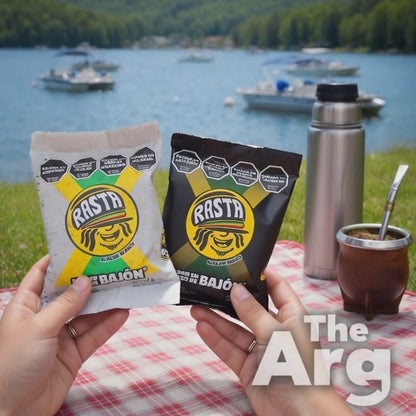 Rasta Alfajores Share Pack Black & White | 4 Units Argentine Alfajor Mix