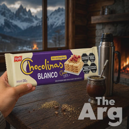 Bagley Chocolinas Blanco White Chocolate Flavor Cookies 245g / 8.6oz
