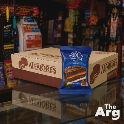 Aguila Classic Alfajor Mini Cakes with Dulce de Leche 21u 69g