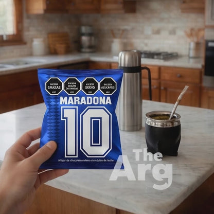 Maradona Classic Chocolate Alfajor with Dulce de Leche Filling 60g