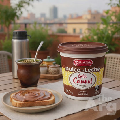 La Serenísima Estilo Colonial Dulce de Leche | Traditional Argentine Milk Caramel Spread 1 kg / 2.2 lb