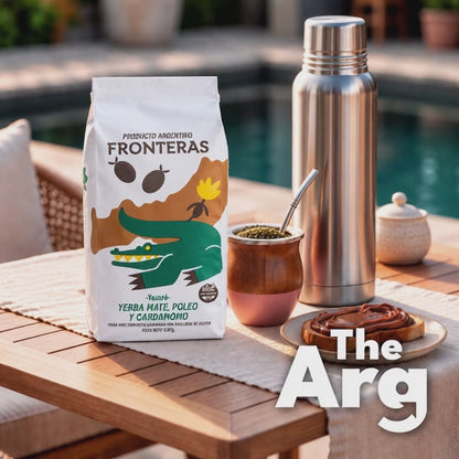 Yerba Mate Fronteras Poleo and Cardamom 500g Paper Pack