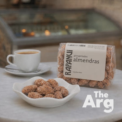 Rapanui Sugar Coated Almonds 100 g | Argentine Sweet Snack