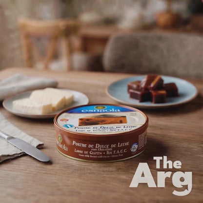 Esnaola Dulce de Leche with Chocolate Dessert 700g | Argentine Gluten-Free Sweet