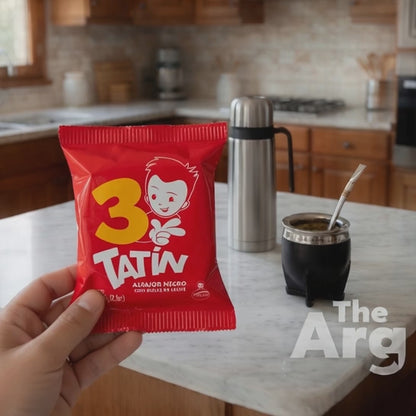 Alfajor Tatín Milk Chocolate with Dulce de Leche | 3 Layers 60g / 1.1oz