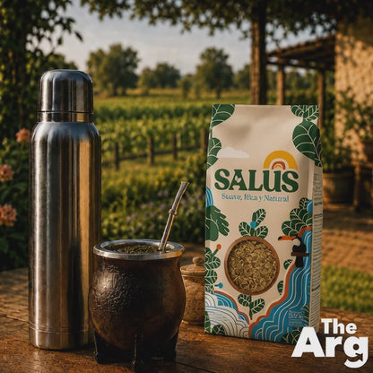 Salus Yerba Mate Suave with Stevia Leaves 500g | Argentine Mate Tea