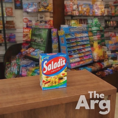 Saladix Pizza Cheese Baked Snacks | Argentine Crackers 100g