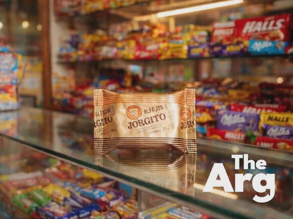 Jorgito Chocolate Alfajor with Dulce de Leche 55g – Classic Argentine Cookie