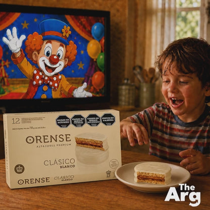 Orense White Chocolate Alfajores with Dulce de Leche 12u 720g