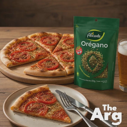Alicante Oregano Spice Zipper Pouch 50 g / 1.76 oz