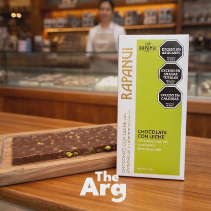 Rapanui Dubai Chocolate Bar 80g | Premium Argentine Chocolate