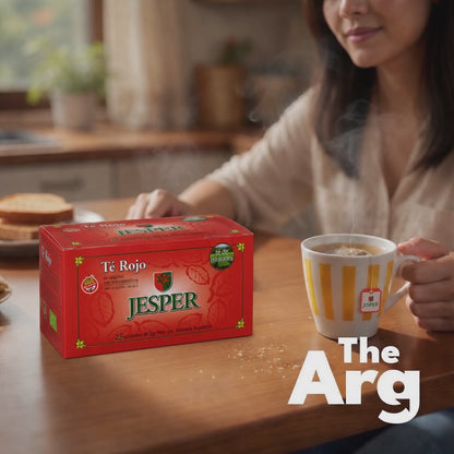 Jesper Red Tea – Ready-to-Brew Tea Bags, 25 bags | 50g