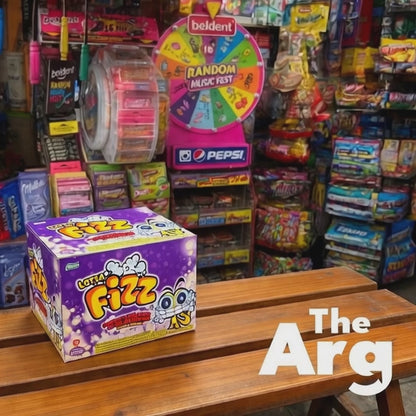 Arcor Fizz Extreme Sour Hard Candies Box of 48 | 850 g / 29.9 oz