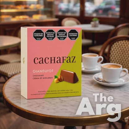 Cachafaz Gianduiot Milk Chocolate & Hazelnut Bites | 36 Pieces